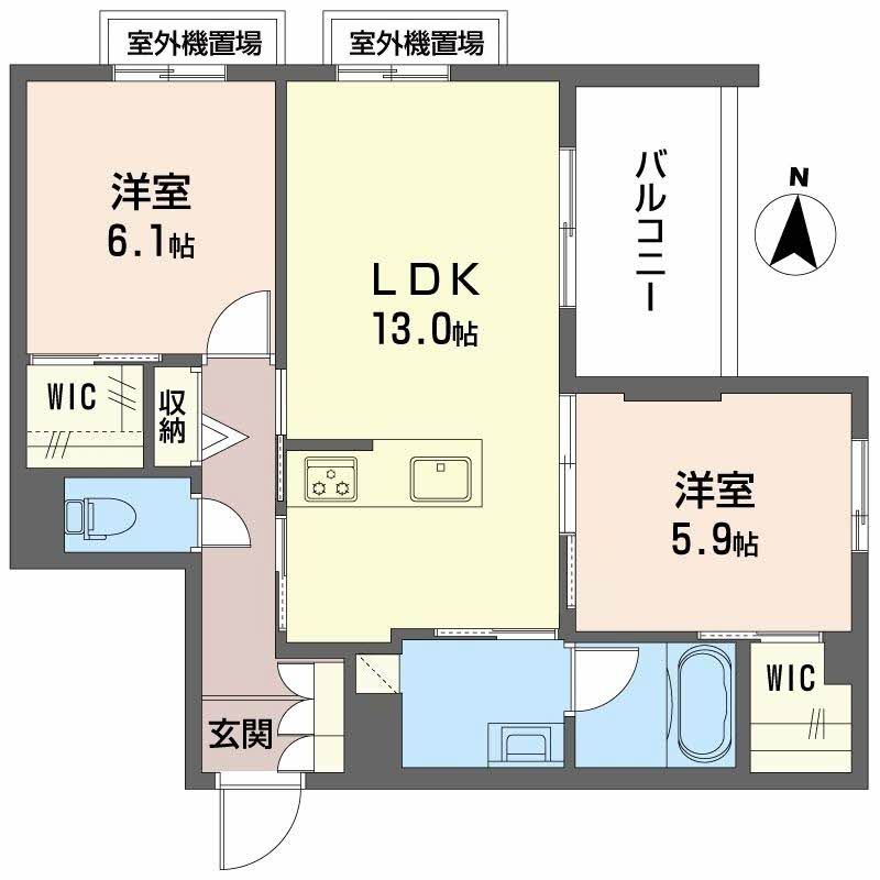 シャーメゾン　鏡山 0201号-15