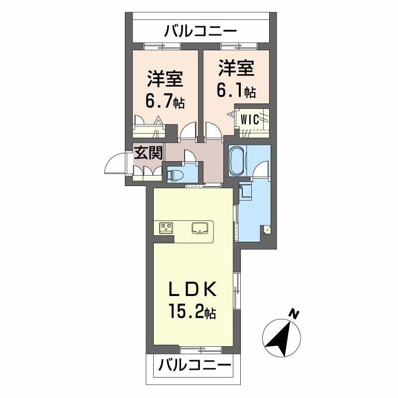 シャーメゾン プリンスコート 0201号-15