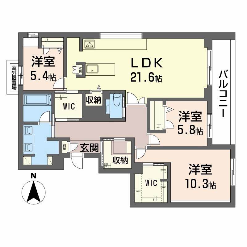 エリシア御所南Ⅱ 0201号-15