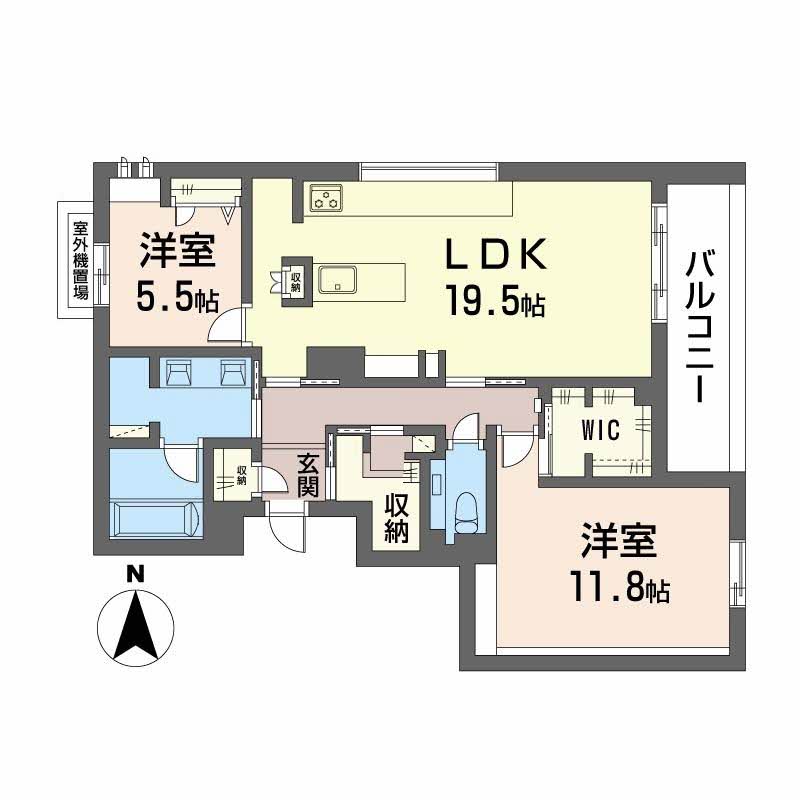 エリシア御所南Ⅱ 0401号-15