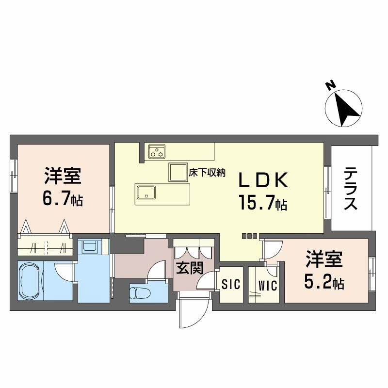 ナカナカ スクエア 0101号-15