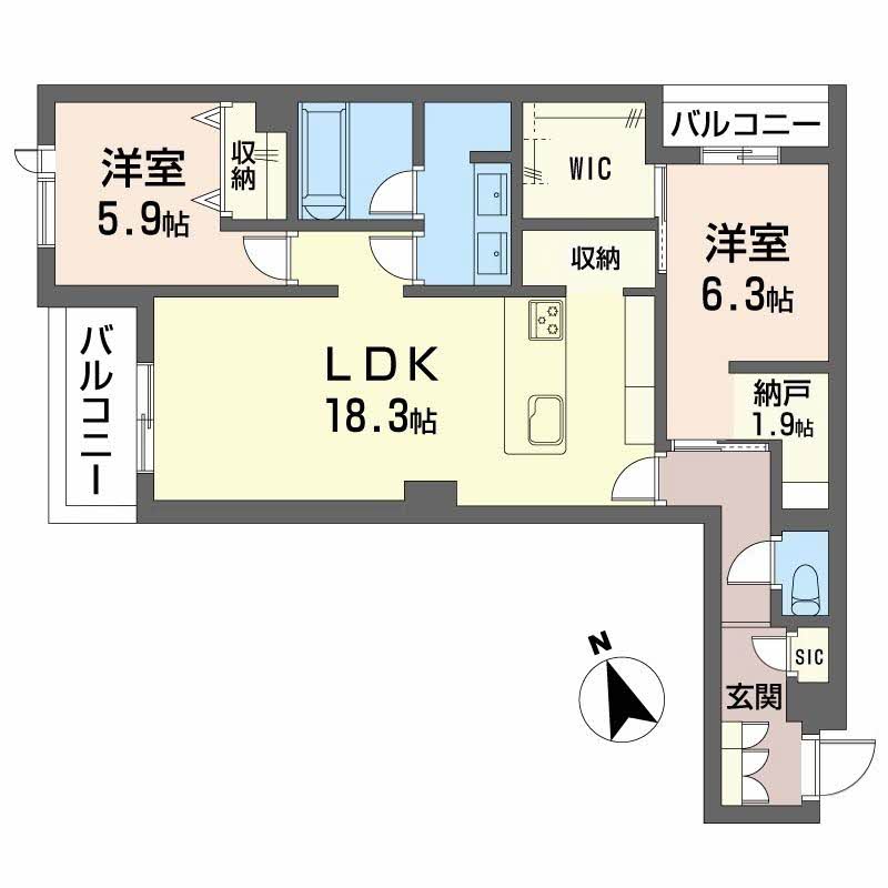 エクラ 庚申堂 0402号-15
