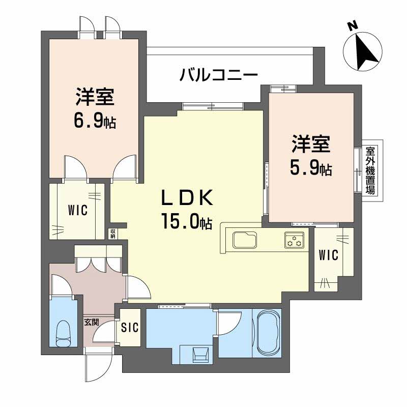 エクラ 庚申堂 0403号-15