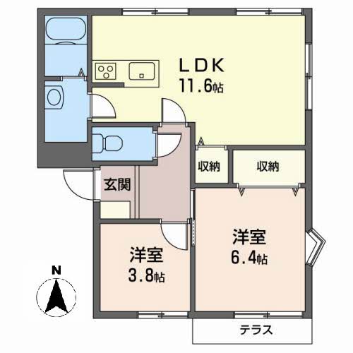 タウニー北千里 0103号-14