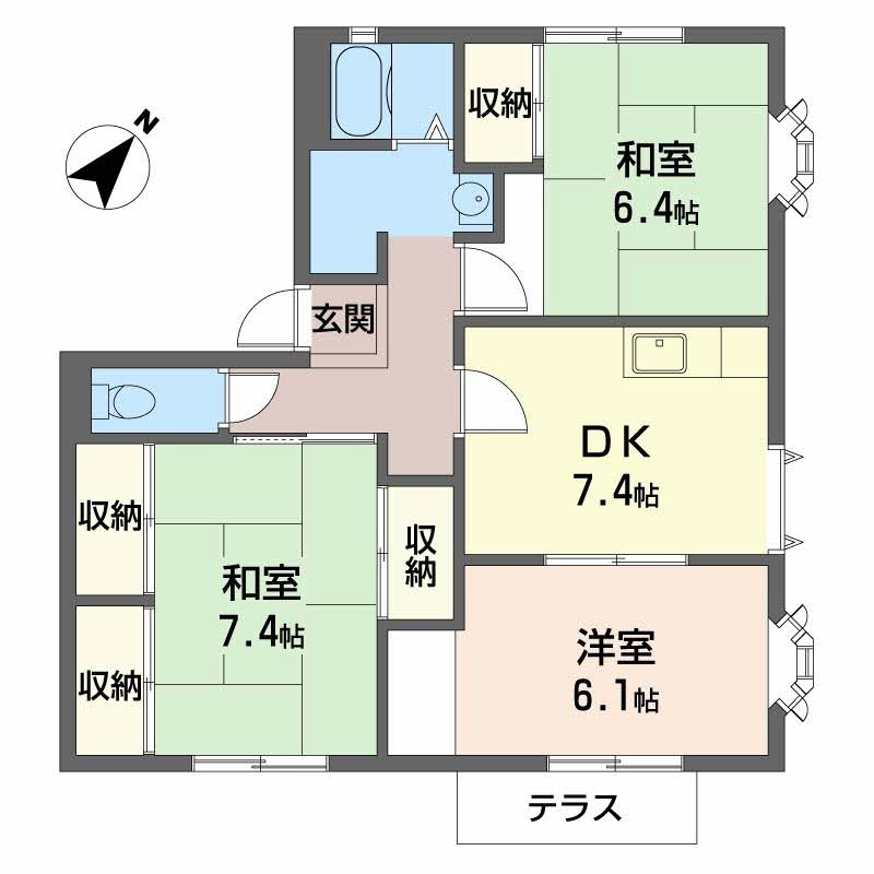 東山サンハイツ 0101号-16
