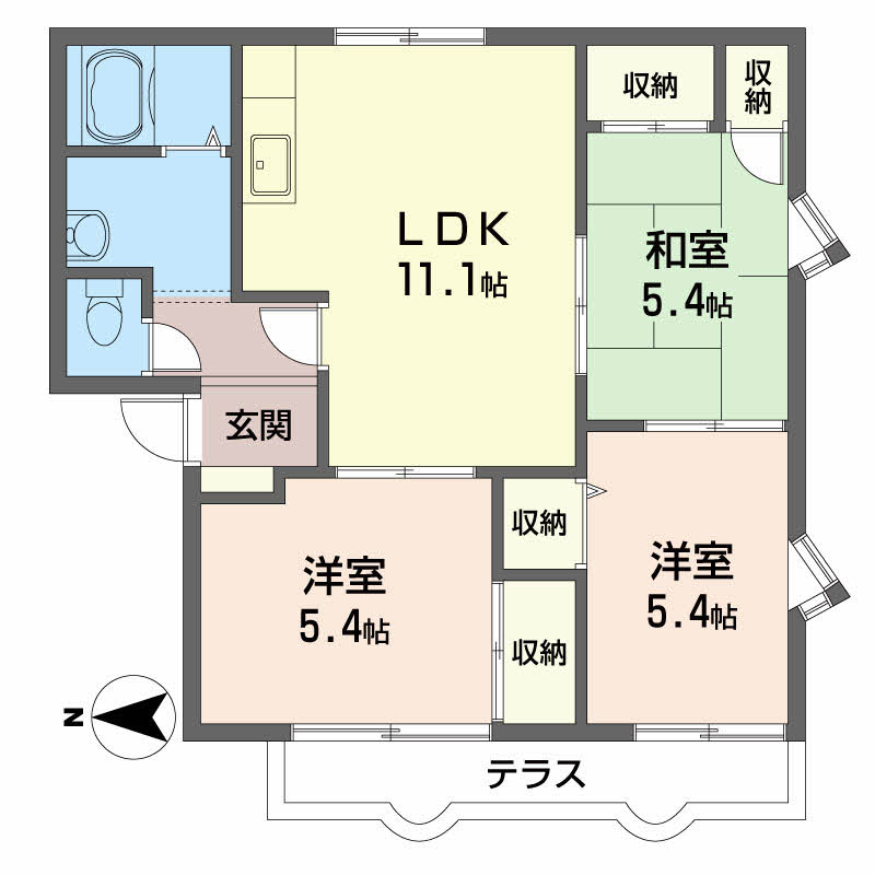 多田ハイツ B102号-2