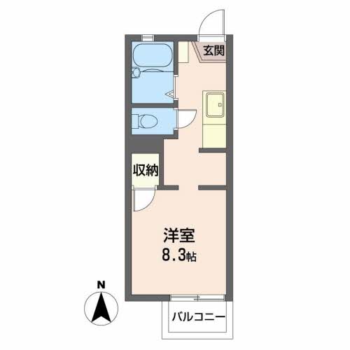 ラポール渚Ａ棟 0205号-2