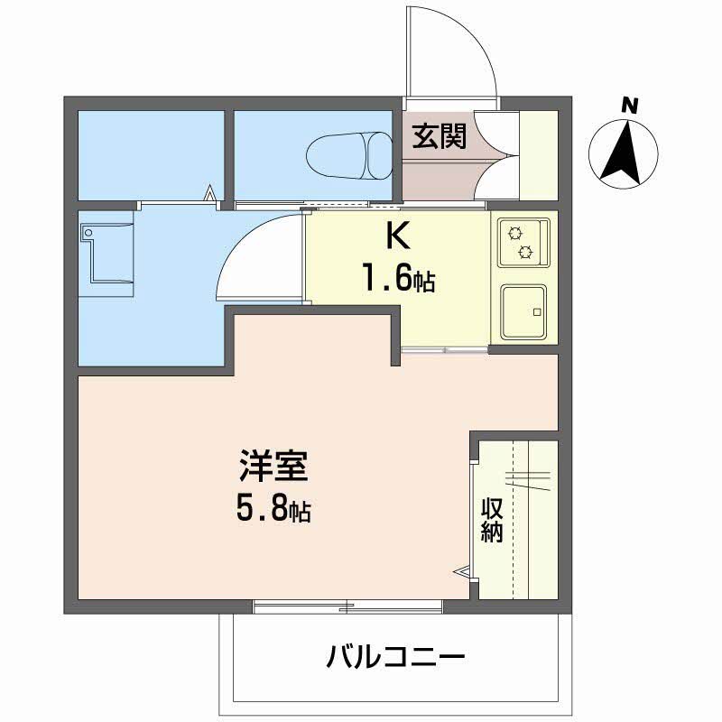 ル・クレール岡町A201-2