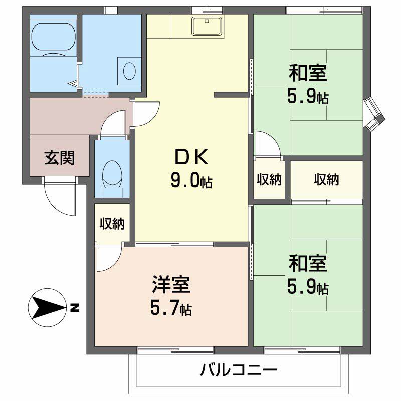 ヴィラ・マキ． 0203号-16