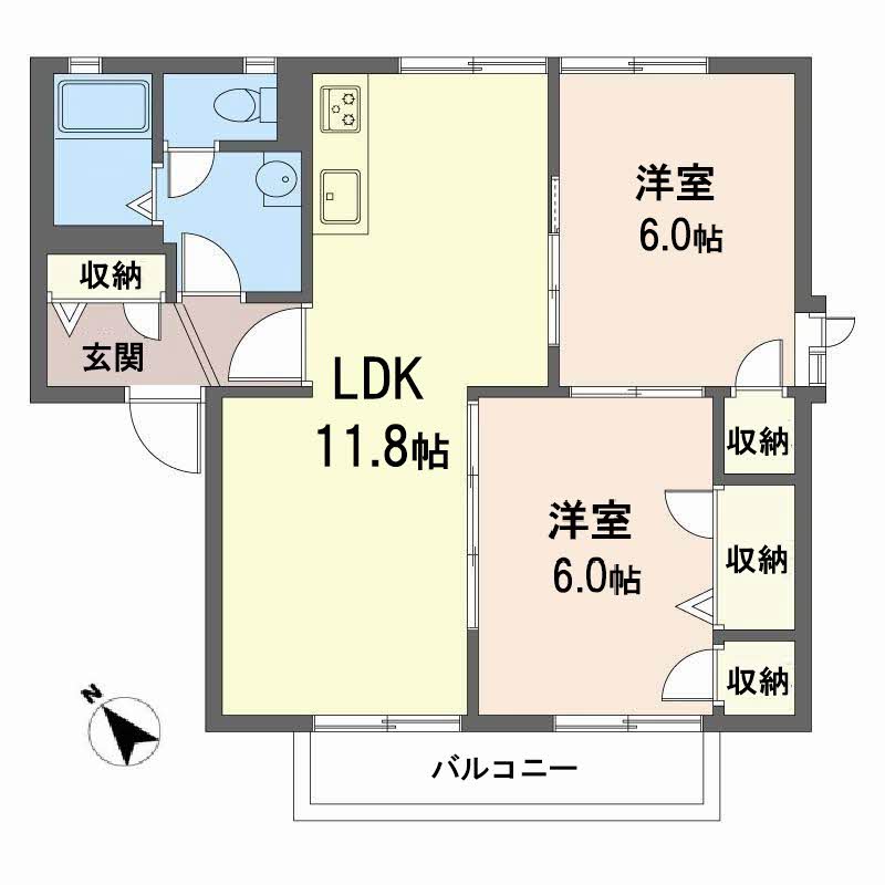 サンクレストコートB202-1