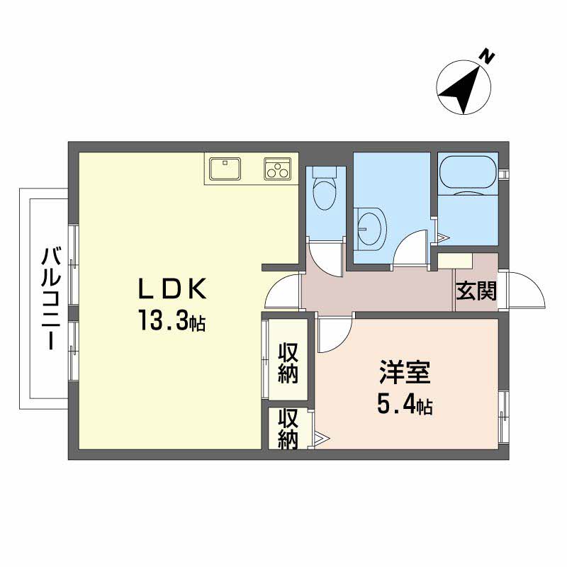 ハイツ華の元B101-2