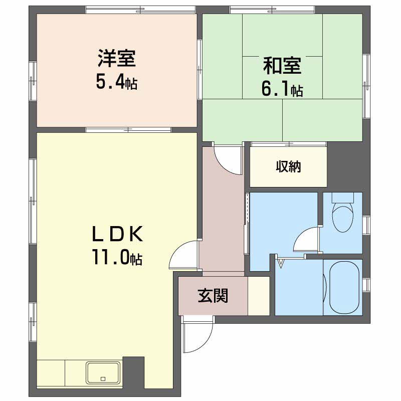 サンドーモＢ棟・Ｃ棟 B105号-13