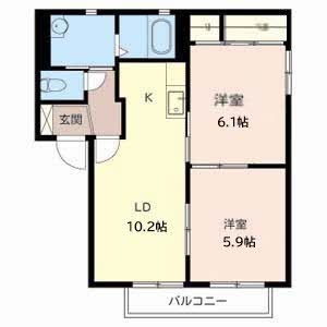 サニーヒル・藤が丘Ⅱ 0202号-2