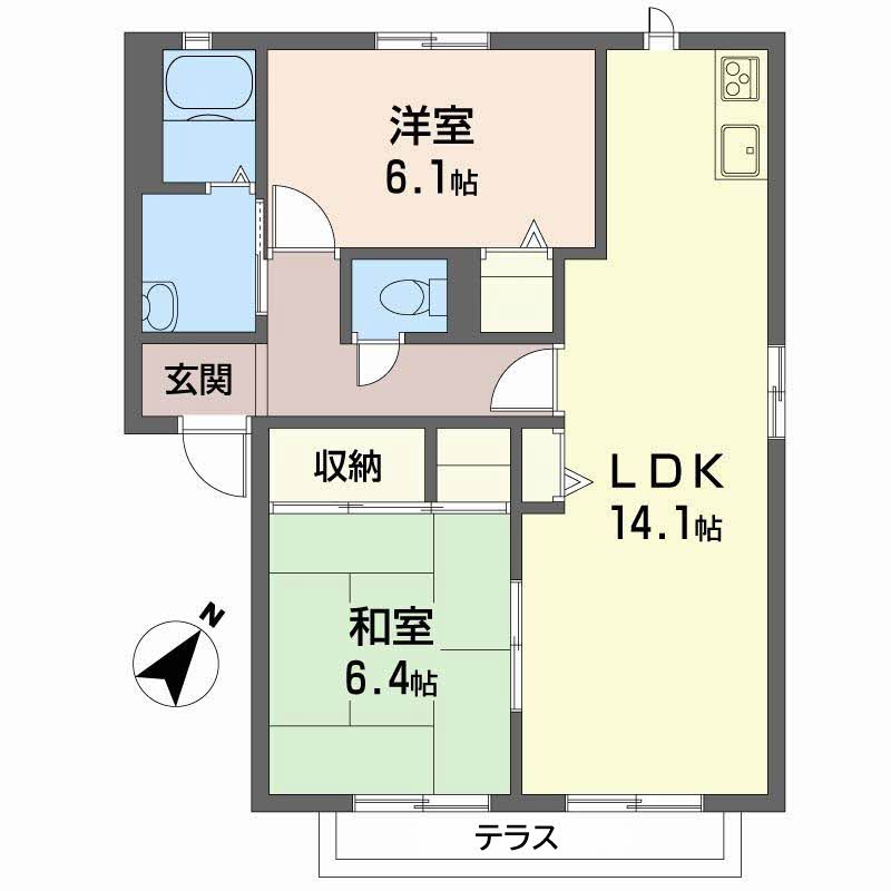 メゾン片山Ｂ0102-2