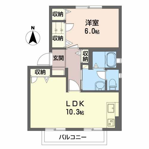 ハイツデュオA棟・B棟 B201号-16