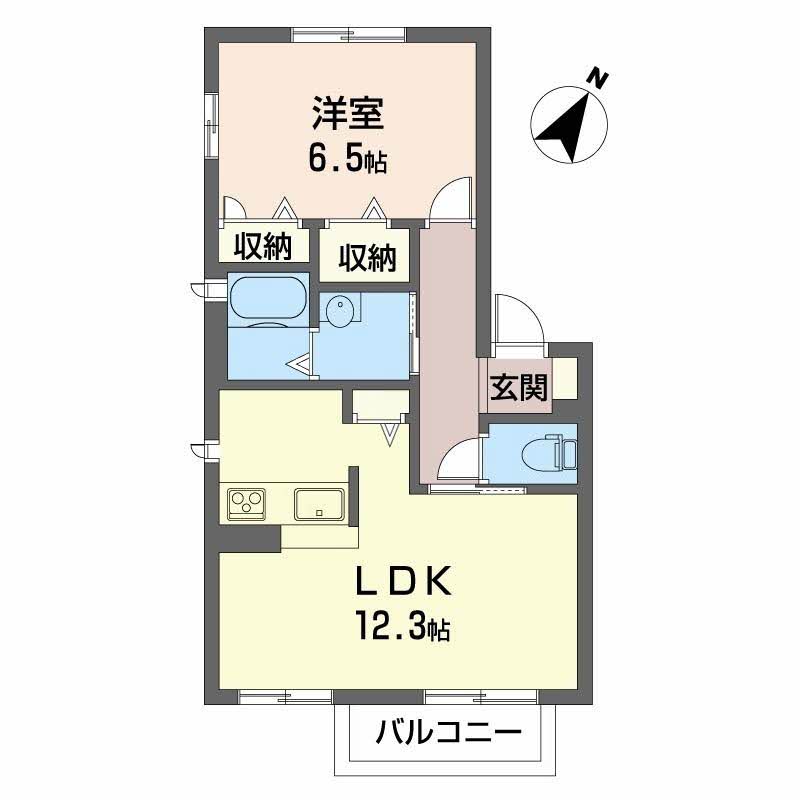 ブールバール　福町　Ⅰ号館C202-2