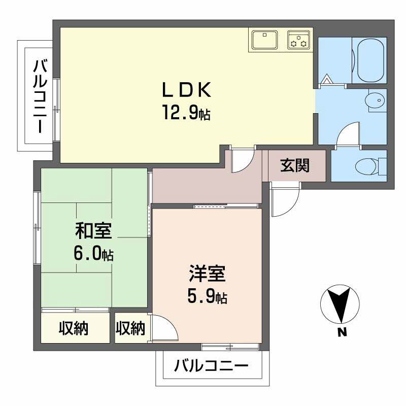 ガーデンハイツ花園 0203号-2