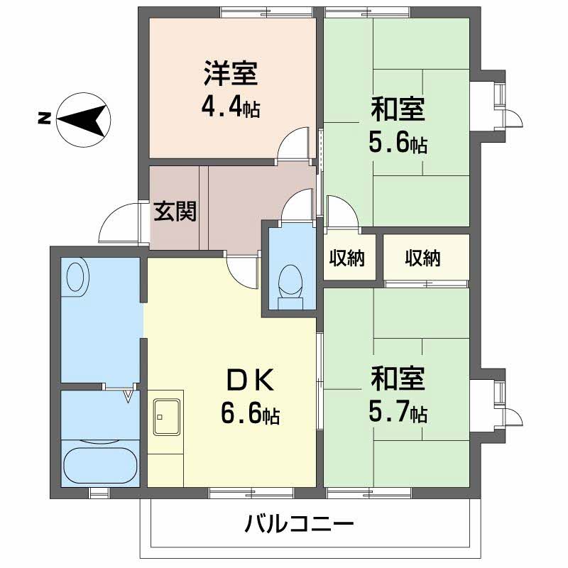 ジュネローザ宝ヶ池 0201号-12