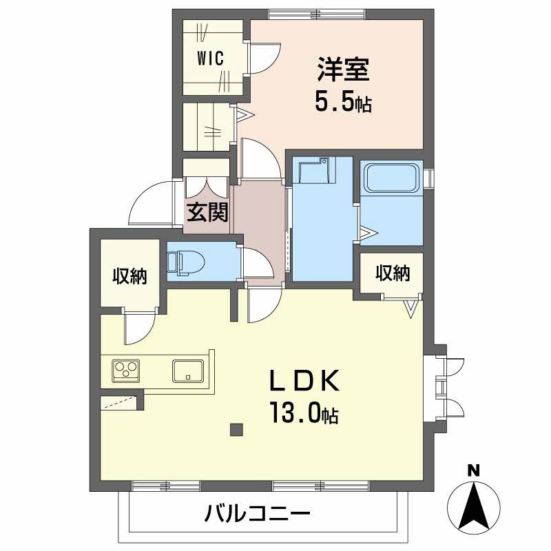 ラフィーネ北山 0201号-5