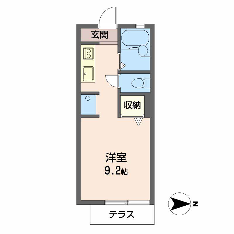 ハイツＫＯＵＮＡＮ 0101号-2