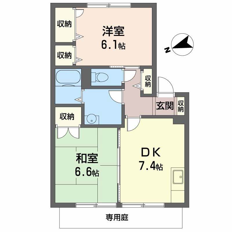 フラッツ北山 0106号-2