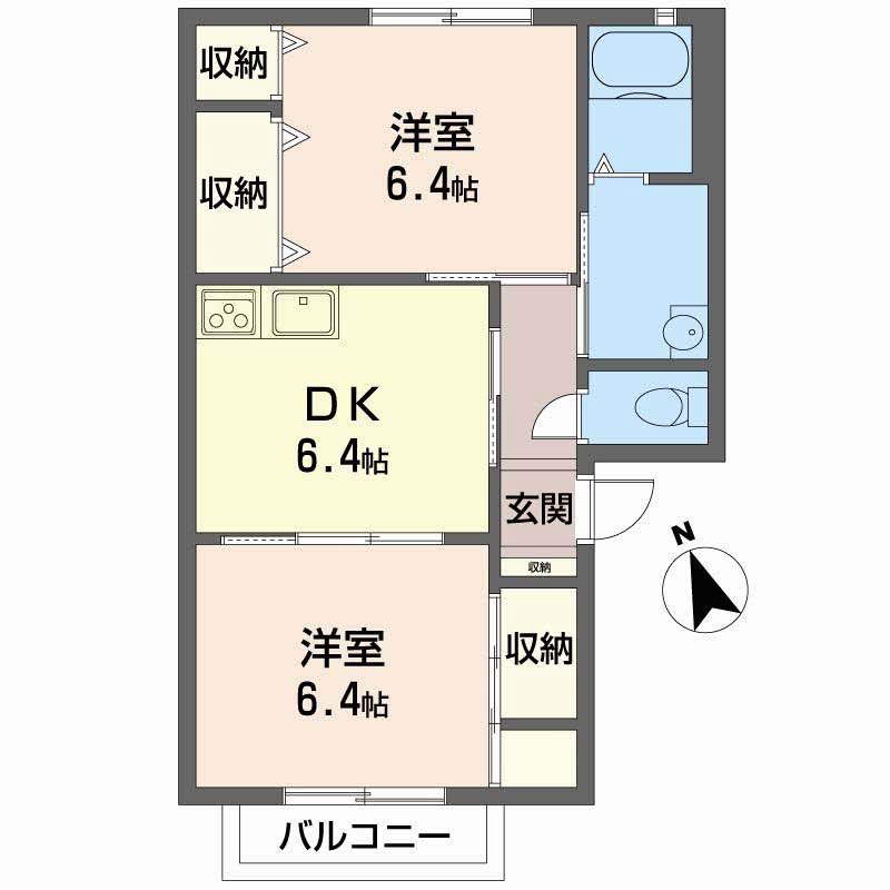 フラッツ北山 0202号-16