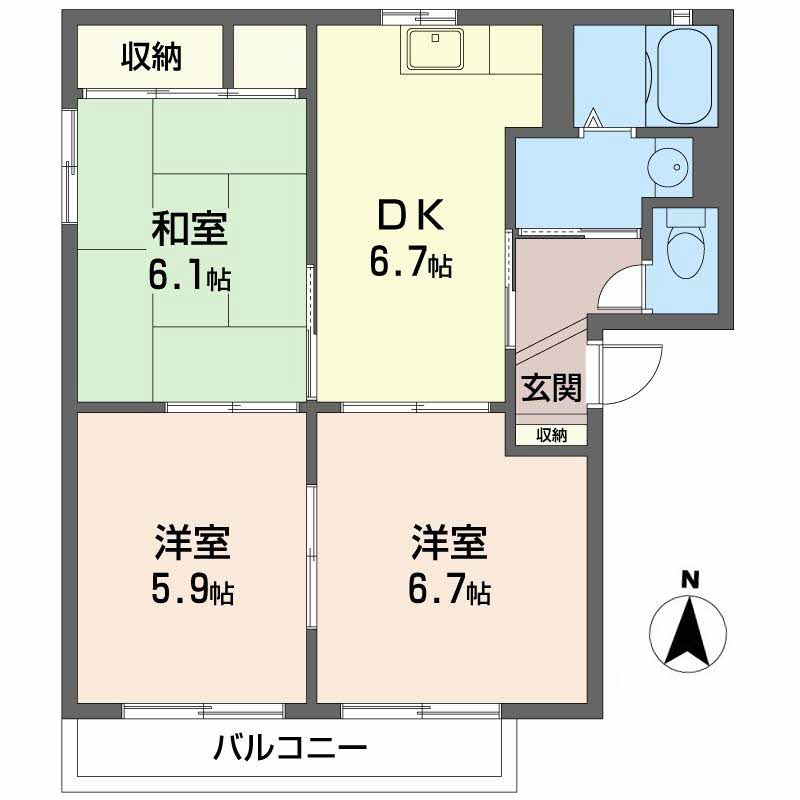 アンリ久津川Ⅲ 0206号-12