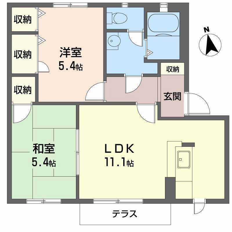 アイリス西の口 A102号-14