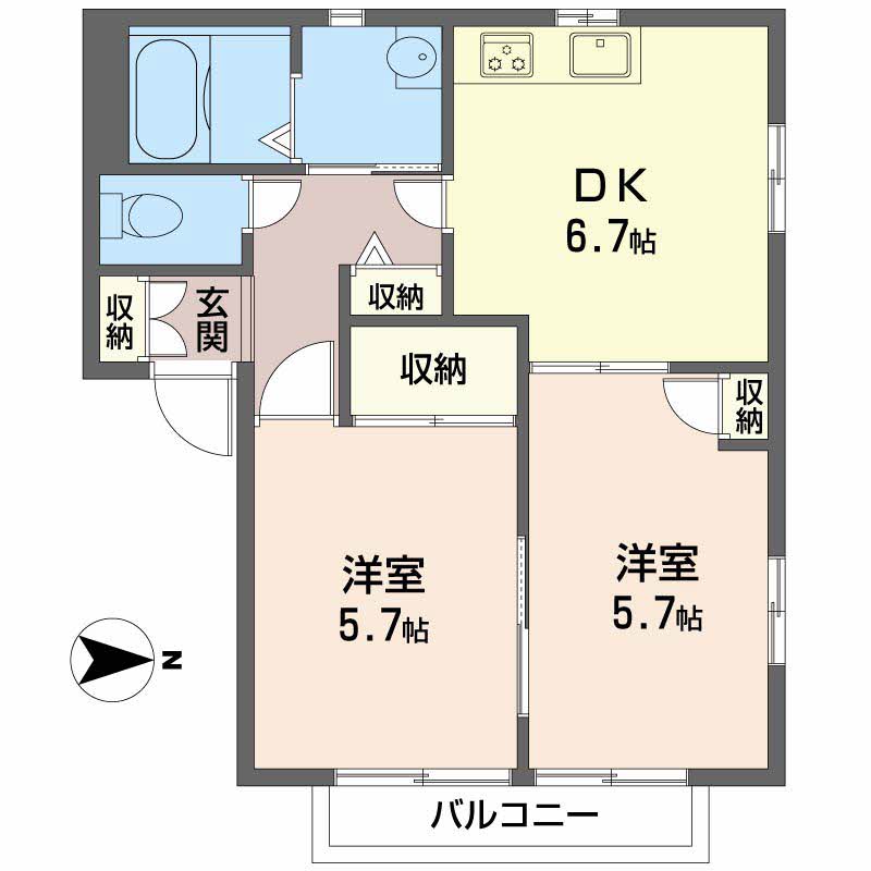 エトワール祝園 A202号-2