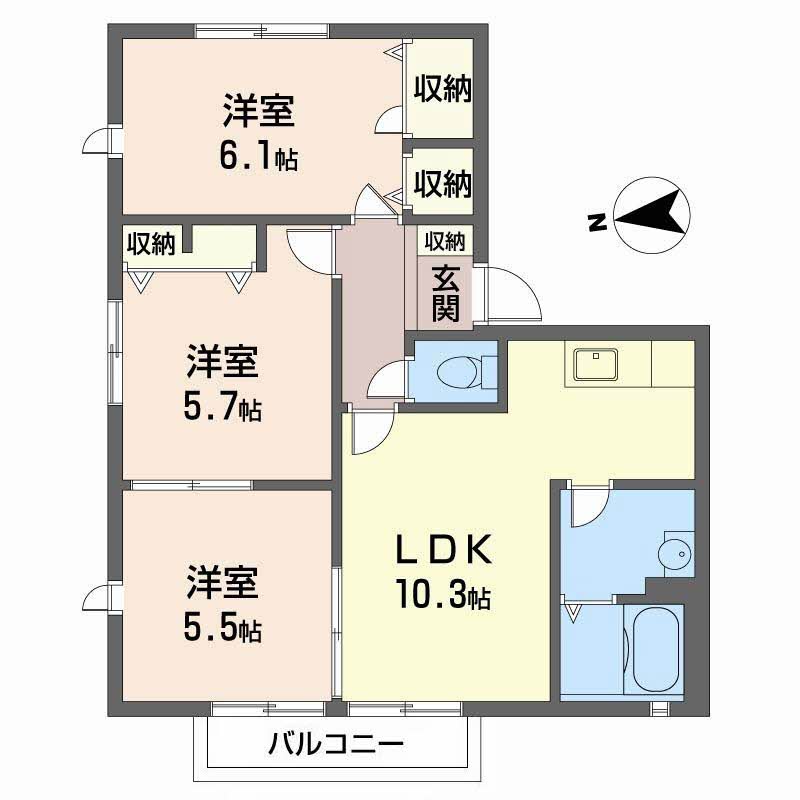 SACURAハイツⅡ 0201号-13