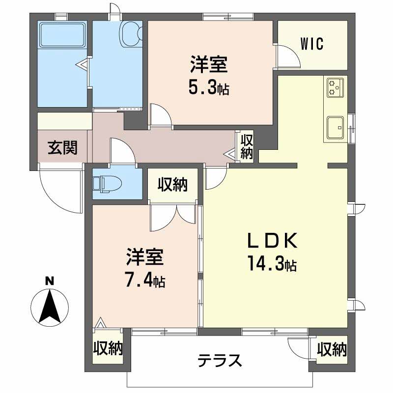 Ｌａｋｅｓｉｄｅ宝ヶ池 A102号-2