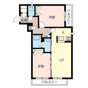 ヴィラ　大領 0201号室