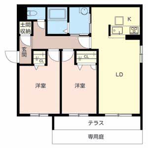 ブルーム　コート A103号室