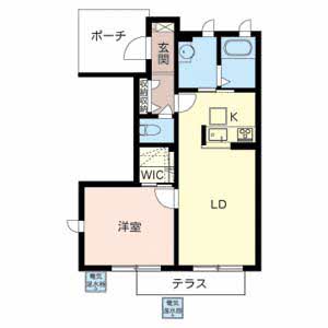 Ｓｈａ－Ｍａｉｓｏｎ　Ｗｉｎｇ　Ｆｉｅｌｄ 0103号室