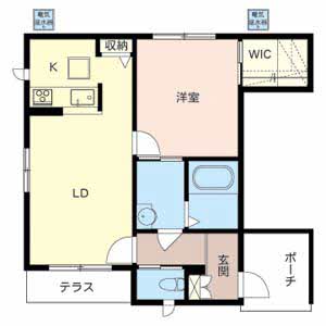 シャーメゾン　ＭＯＭＯ B101号室