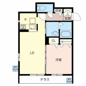 グリーンヒルズ 0101号室