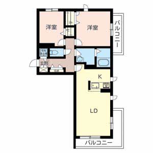 シャーメゾン　コティヌス 0201号室