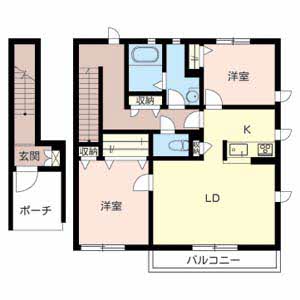 ジュヴェール深井 B202号室