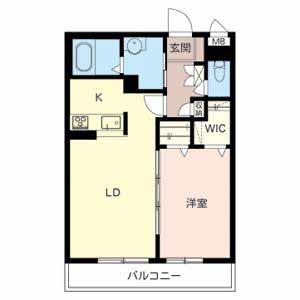 シャーメゾン　メルヴィーユ 0207号室
