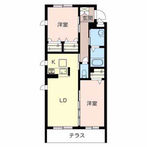 グランディール清水 0105号室