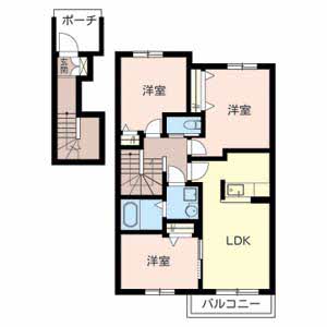 シャーメゾン西庄Ⅱ 0211号-16
