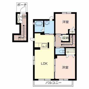 シャーメゾン１８ 0206号室