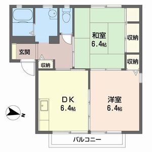 レインボーハイツＵＥＭＯＲＩ 0202号室
