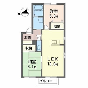 サンドーモＡ棟 A201号室