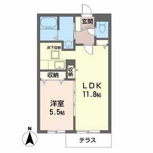 シャーメゾンひえ島 0101号室