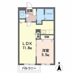 シャーメゾンひえ島 0202号室