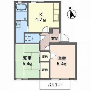メゾン　ウエストメドー A205号室