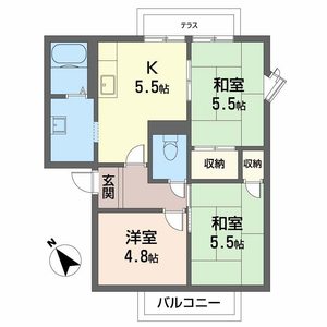 フレグランス宝塚 0105号室