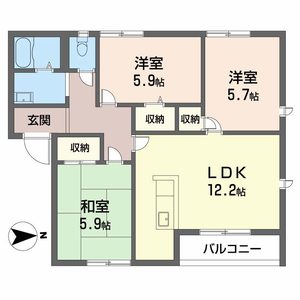 アドザックス西昆陽 A102号室