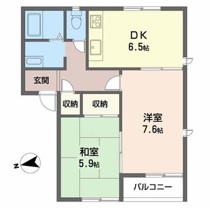 ファミール魚崎Ｂ B202号室